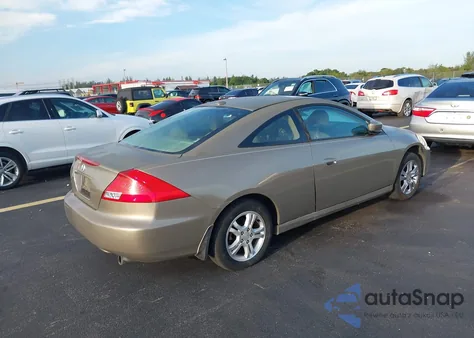2007 Honda Accord 2.4 Ex из США, поврежденный, VIN 1HGCM72687A016786